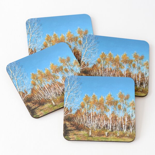 Item preview, Original painting, countryside in autumn designed and sold by Sabistar.