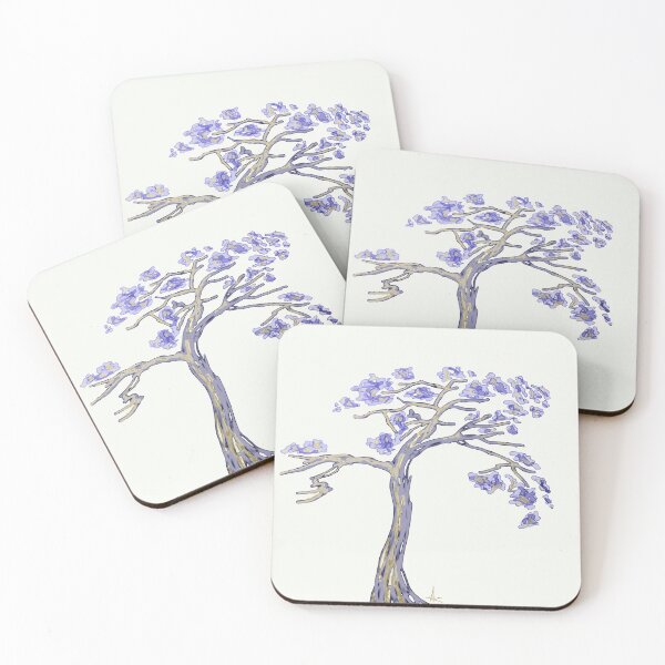 Item preview, Jacaranda in bloom designed and sold by Anna Ratkevich.