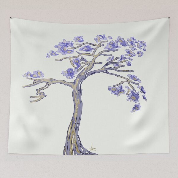 Item preview, Jacaranda in bloom designed and sold by Anna Ratkevich.