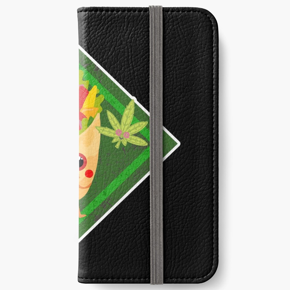 "Food Burrito Cannabis Gift" iPhone Wallet by TTFMerch