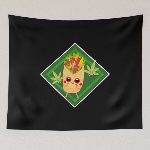 Item preview, Food Burrito Cannabis Gift designed and sold by TTFMerch.