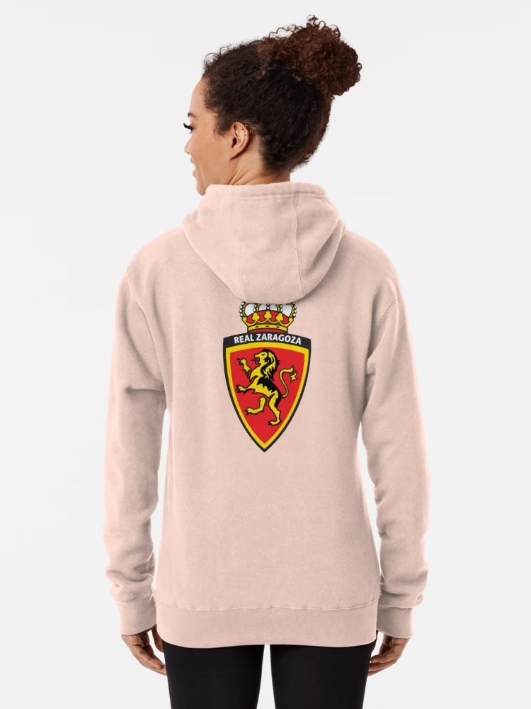 SUDADERA CON CAPUCHA ROSA MUJER Real Zaragoza