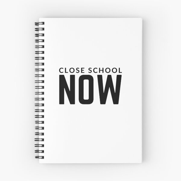 Item preview, Close schools now  sarcastic quote sticker [P-Q 55][631]  designed and sold by HIPNOTIZAR  CRAFTS.