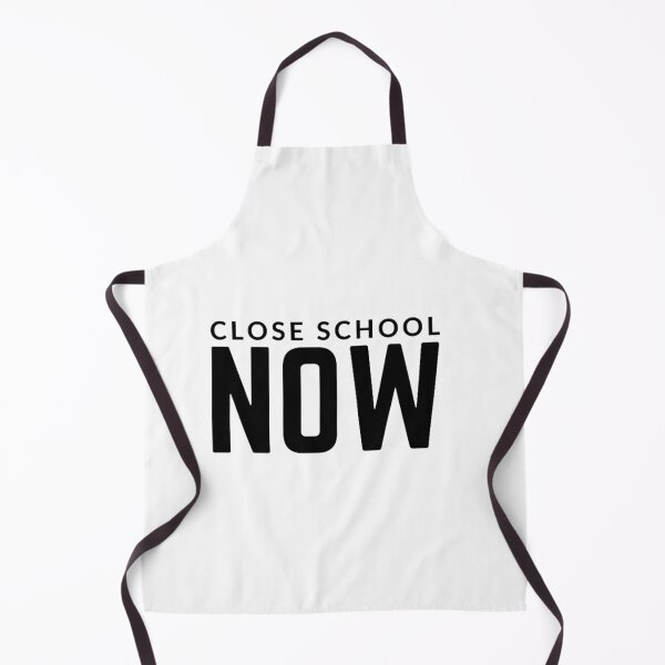 Item preview, Close schools now  sarcastic quote sticker [P-Q 55][631]  designed and sold by HIPNOTIZAR  CRAFTS.