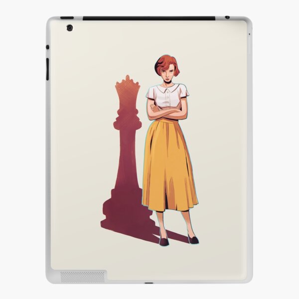 The Queen's Gambit Elizabeth Harmon Chess Anya Taylor Joy iPad Case & Skin  for Sale by vibeytees