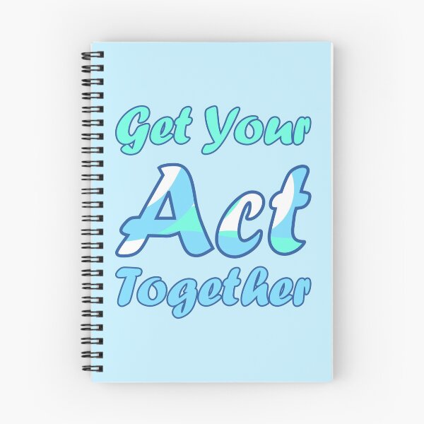 Item preview, Get Your Act Together | Blue and Cyan designed and sold by Qestar.