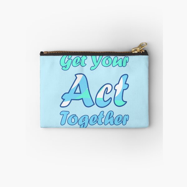 Item preview, Get Your Act Together | Blue and Cyan designed and sold by Qestar.
