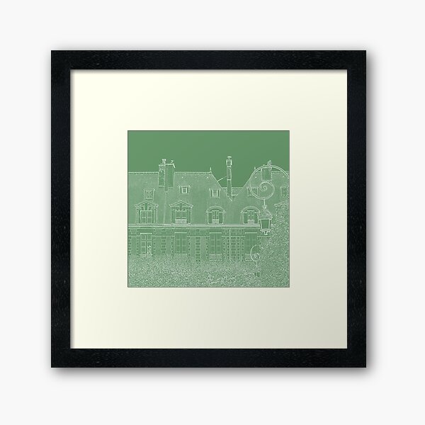 Item preview, Dessin Blanc Place des Vosges designed and sold by NatalieBn.