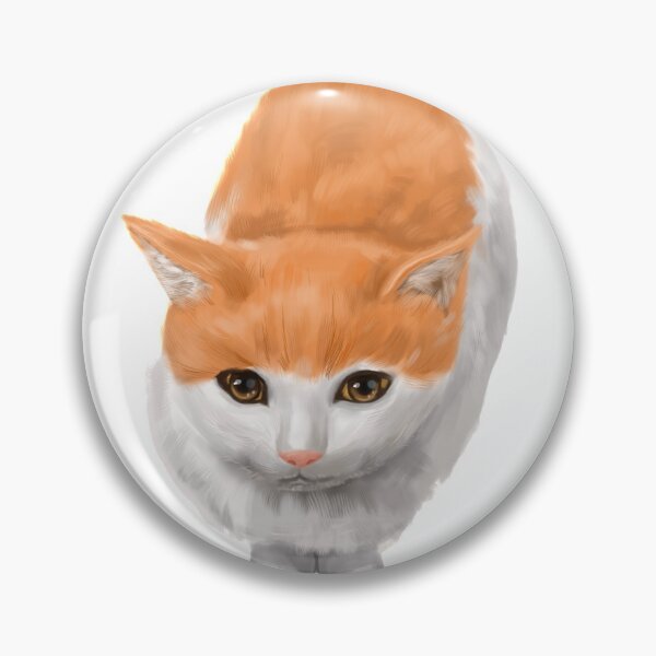 Item preview, Cute Realistic Paint Orange Cat designed and sold by Cat2D.