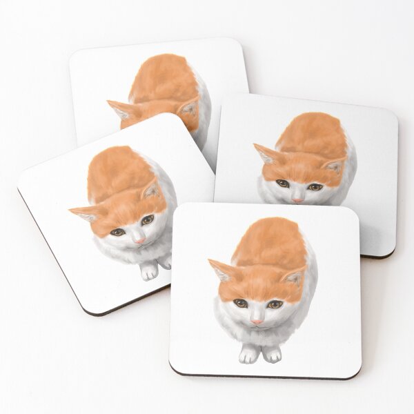 Item preview, Cute Realistic Paint Orange Cat designed and sold by Cat2D.