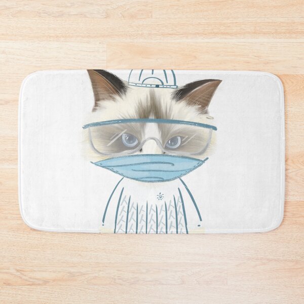 Item preview, Doctor Cat Mask Virus designed and sold by Cat2D.