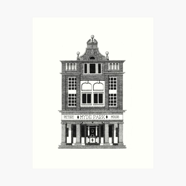 Hyde Park Picture House Art Print