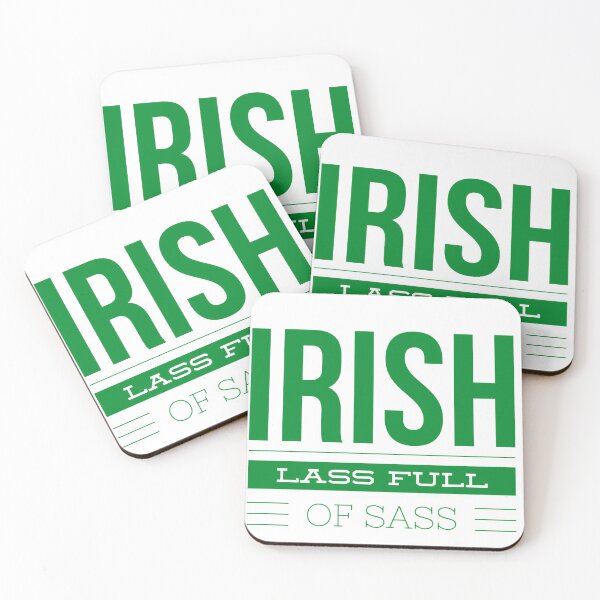 Item preview, Irish Lass Full of Sass designed and sold by Letters-Art.