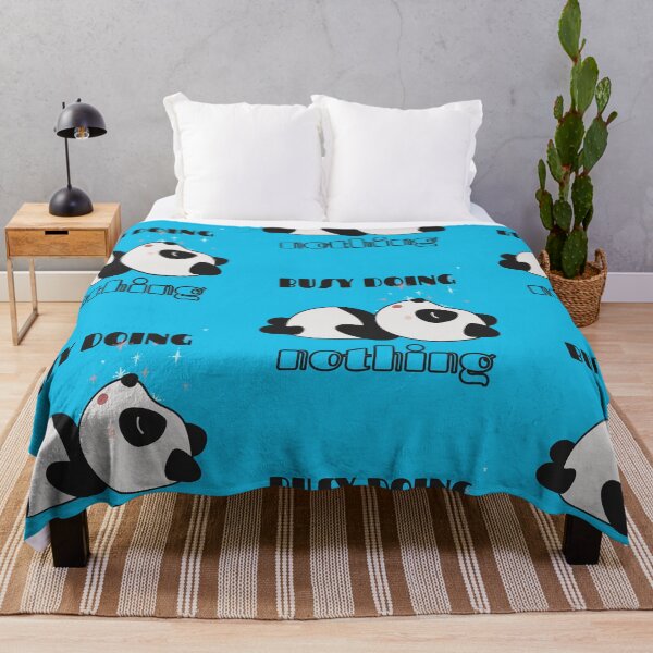 Item preview, BUSY DOING NOTHING PANDA designed and sold by ARUN VASWANI.