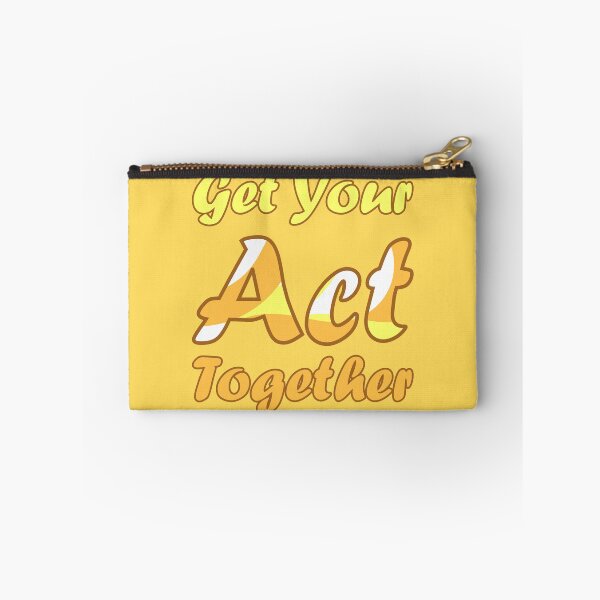 Item preview, Get Your Act Together | Yellow and Orange designed and sold by Qestar.