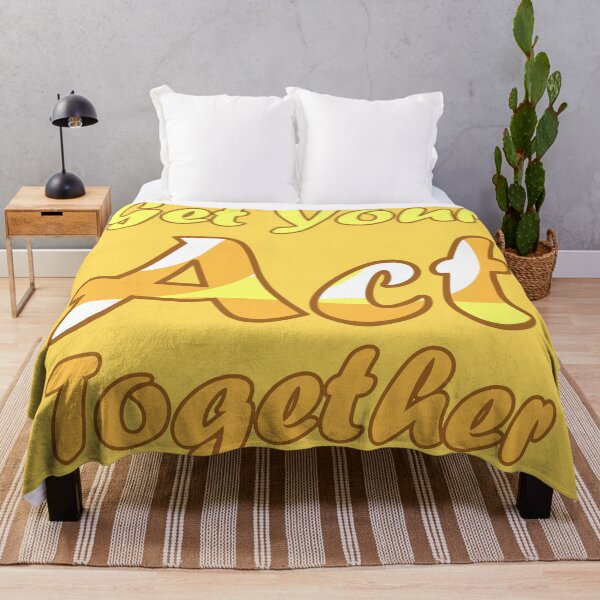Item preview, Get Your Act Together | Yellow and Orange designed and sold by Qestar.