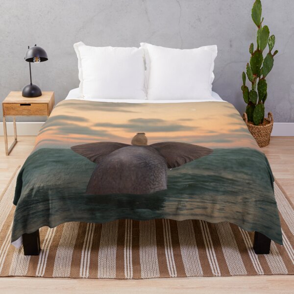 Item preview, elephant and dog swim in the sea 2 designed and sold by Mike Kiev art.