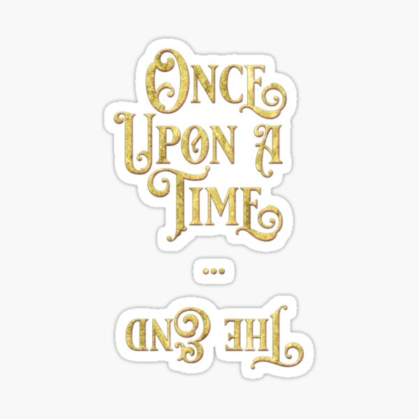 Once Upon A Time Gold Collection Sticker