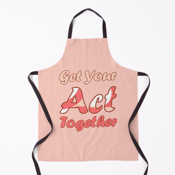 Item preview, Get Your Act Together | Red and Light Pink designed and sold by Qestar.