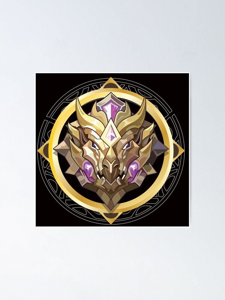 ML Mobile Legends Mythic Rank Icon Poster for Sale by ElyVan