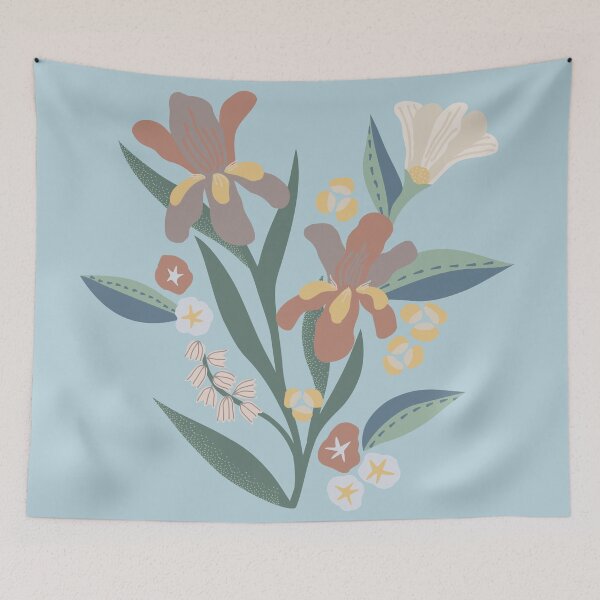Item preview, Paper Cut-out Iris Bouquet designed and sold by JPuckett-Design.