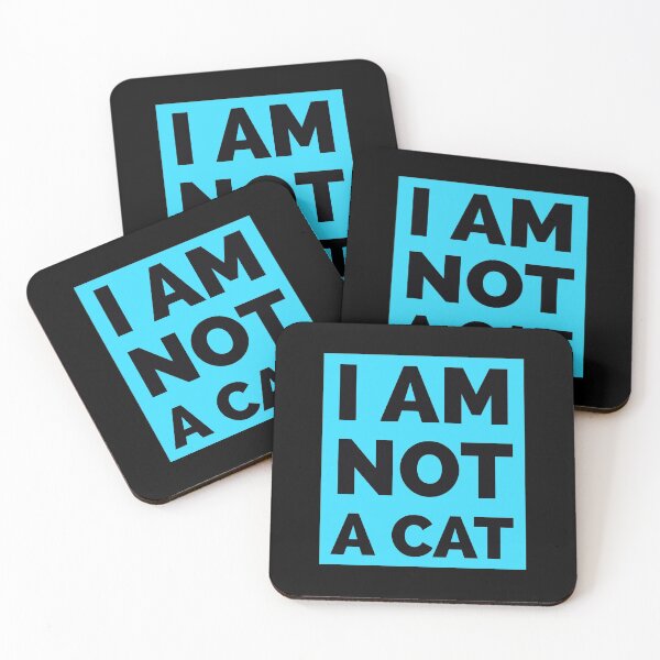 Item preview, I am NOT a cat - Internet Meme Funny saying Funny and trendy designed and sold by Shirtilike.