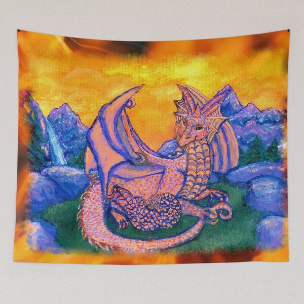 Item preview, Dragon mom with children designed and sold by DCSMKreativ.