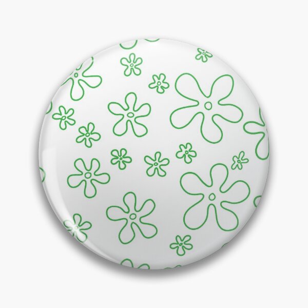 Item preview, Spongebob Inspired Flowers - Green designed and sold by VicIllustrate.