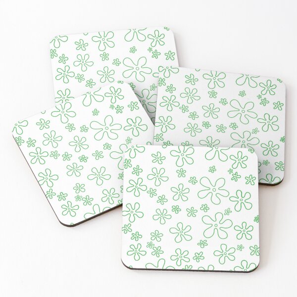 Item preview, Spongebob Inspired Flowers - Green designed and sold by VicIllustrate.
