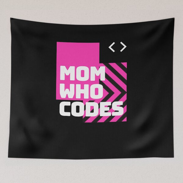 Item preview, Mom who codes designed and sold by Berry Pink.
