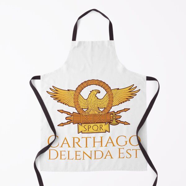 Item preview, Latin Quote - Ancient Rome - Carthago Delenda Est -  SPQR - Punic Wars designed and sold by Styrman.