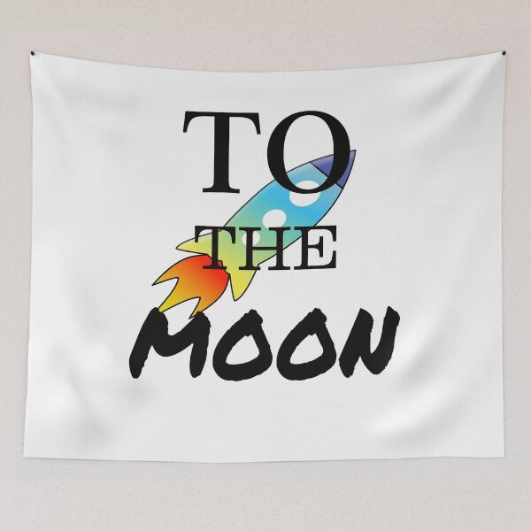 Item preview, TO THE MOON WSB ROCKET designed and sold by GOOD-TIME.
