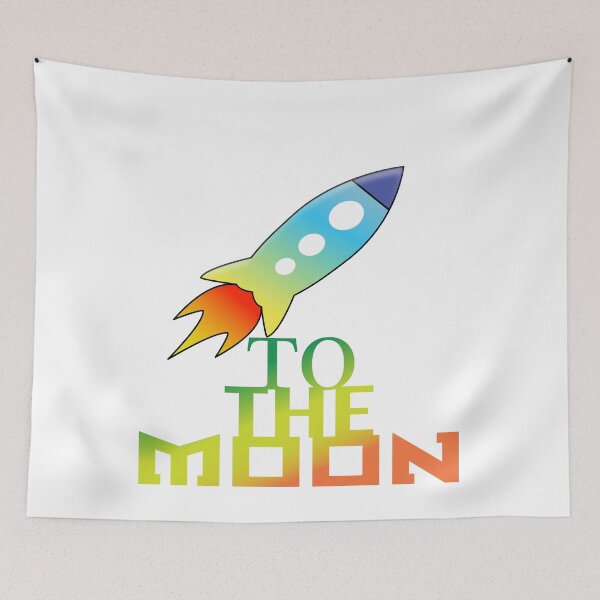 Item preview, TO THE MOON WSB ROCKET designed and sold by GOOD-TIME.