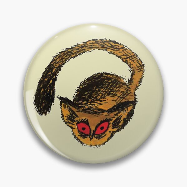Item preview, Round African Bush Baby Painting designed and sold by beanibooi.
