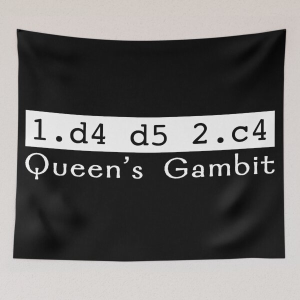 Item preview, Queens Gambit Opening Design designed and sold by JahidMunna.