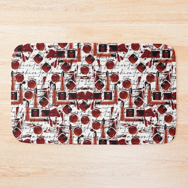 Item preview, Red fashion love makeup addict designed and sold by RSDigitalPrintDesign.