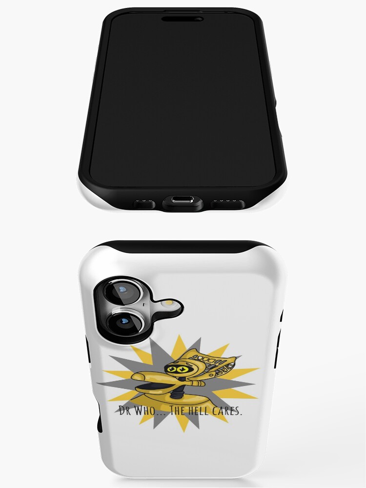 Dr Who The Hell Cares iPhone Case