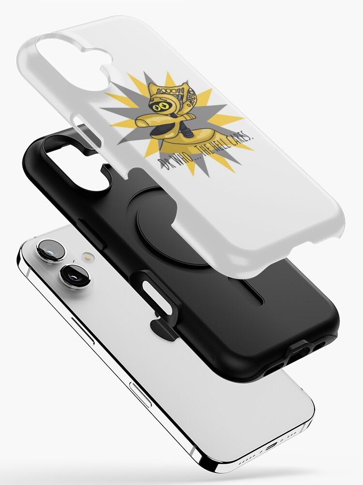 Dr Who The Hell Cares iPhone Case