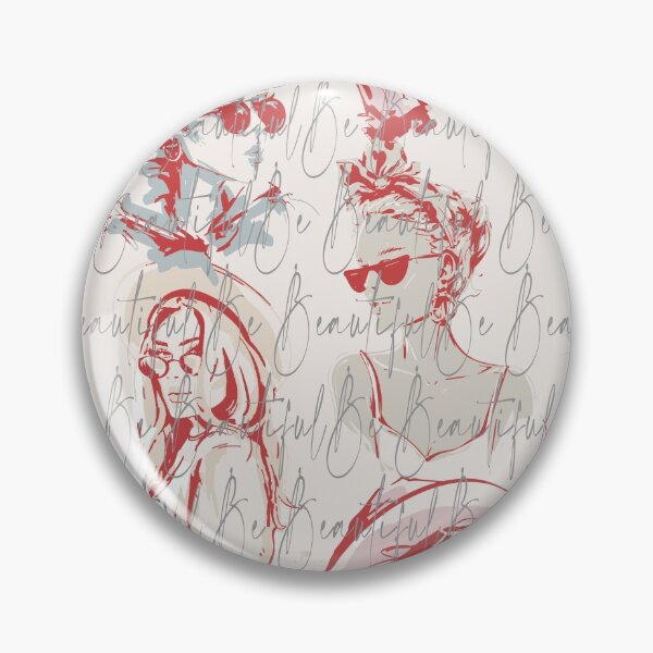 Item preview, Be beautiful trendy fashion print designed and sold by RSDigitalPrintDesign.