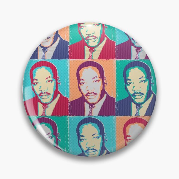 Item preview, Martin Luther King-Arte pop designed and sold by makart2.