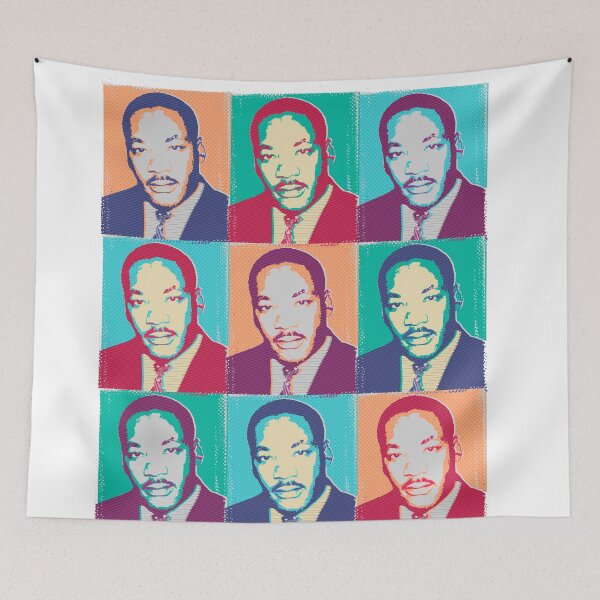 Artikelvorschau, Martin Luther King-Pop Art entworfen und verkauft von makart2.