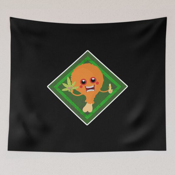 Item preview, Food Fried Chicken Cannabis Gift designed and sold by TTFMerch.