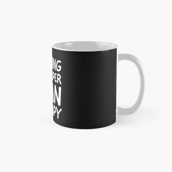 Item preview, Running Is Cheaper Than Therapy- Gym Motivation designed and sold by MNSDesignHub.