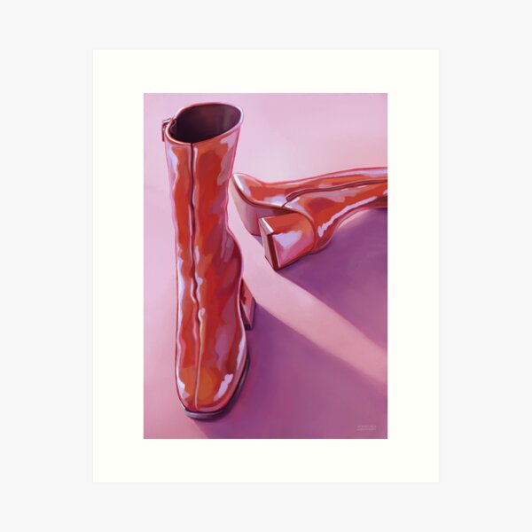 My Fav' Boots Art Print