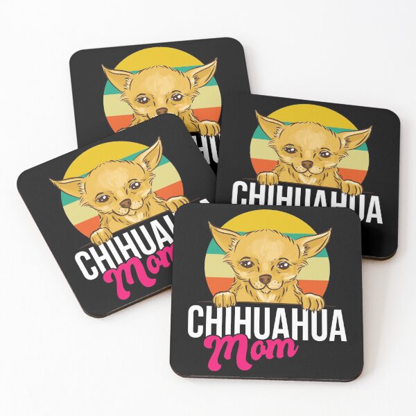 Item preview, Chihuahua Mom Dog Lover Retro Sunset Women Pets Gift designed and sold by mikels.