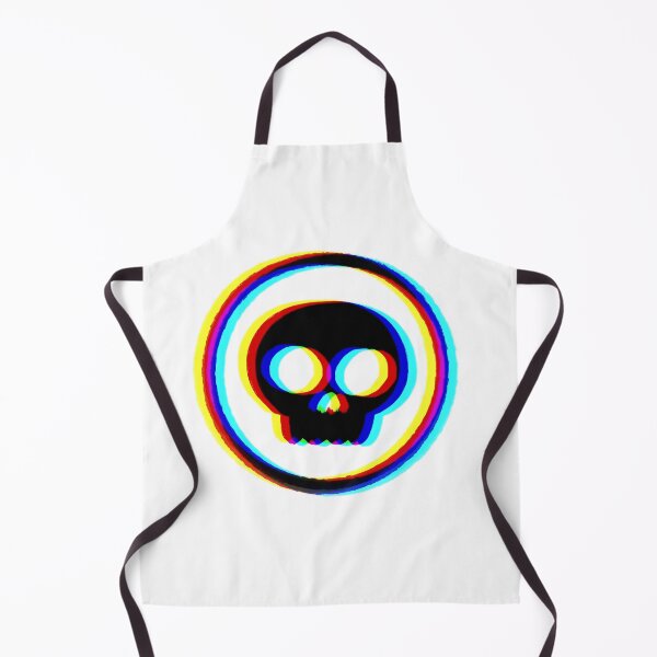 Item preview, Chromatic Aberration Skull designed and sold by Lynnrts.