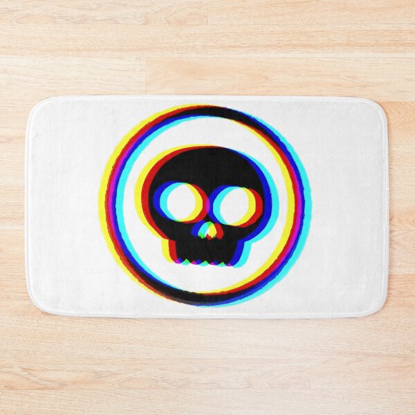 Item preview, Chromatic Aberration Skull designed and sold by Lynnrts.