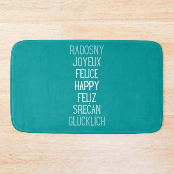 Item preview, Happy, foreign languages designed and sold by Unchainthebeast.