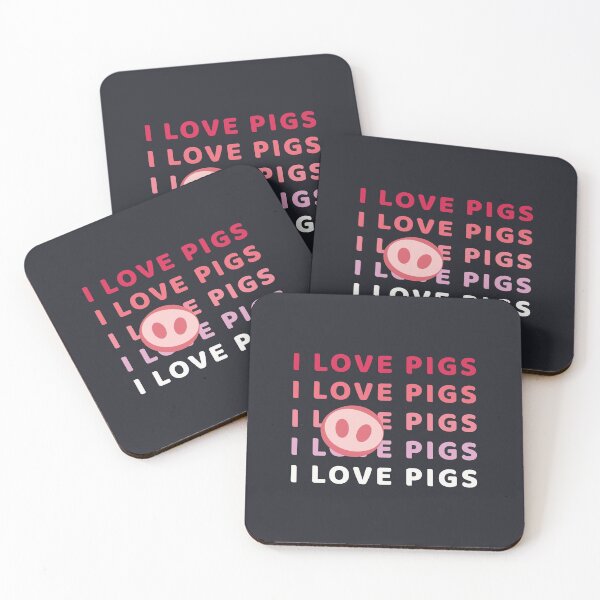 Item preview, I love pigs, Happy National Pig Day designed and sold by Mqyou.