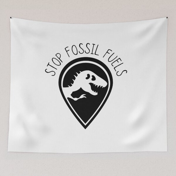 Item preview, Stop fossil fuels designed and sold by windcolors.
